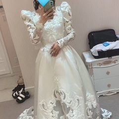 ウェディングドレス/Aラインドレス/結婚式/コスプレ