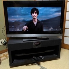 『決まりました』TVボード付き　40インチSONY液晶テレビBR...