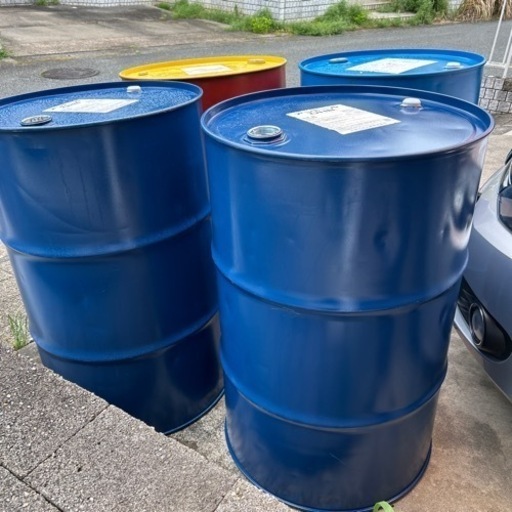 【取引決定】中古ドラム缶　空ドラム缶　4/27