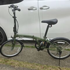 【中古品】ＤＡＨＯＮ　ＳＵＶ　Ｄ６　折り畳み自転車　20インチ