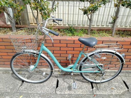 (chariyoshy出品)26インチ自転車、オートライト付き