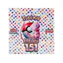 151 ポケモン box シュリンク付き ポケモンカード 151 シュリンク付き