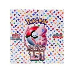 151 ポケモンカード  box シュリンク付き