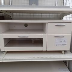 ★ジモティ割あり★  テレビ台 ホワイト H45×D40×W90...