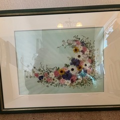 押し花作品 額縁付き⑥