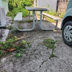 アルミ長テーブル