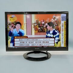 24C247_ジ4 SHARP シャープ 19型液晶テレビ LE...