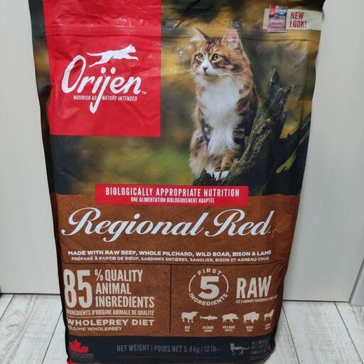 【賞味期限2024/6/6】Orijenレジオナルレッド キャット 5.4kg
