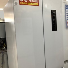 Maxzen 4ドア冷蔵庫 JR320HM01WH 2022年製...
