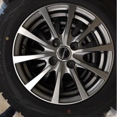 ダンロップスタッドレスタイヤホイール4本セット165/70R14