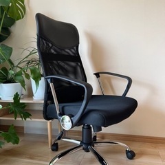家具 椅子 オフィス用ハイバックチェア　美品