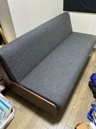 購入時15万以上　状態よし　3人がけソファーベット