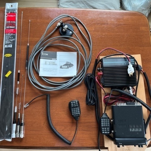 美品】一式‼️Icom アマチュア無線機＆変圧器 - その他