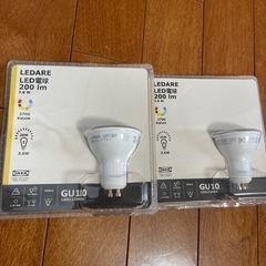 4月29日まで限定【IKEA製】LED電球　未開封品