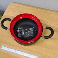 0427-093 （揚げ物用）天ぷら鍋  温度計付き