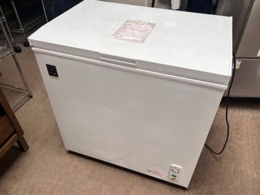 REMACOM レマコム冷凍ストッカーRRS-102CNF／100V 102Lチェストフリーザー 電気冷凍庫 業務用 厨房機器