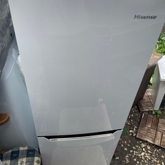 2018年　ハイセンス　2ドア冷凍冷蔵庫　HR-D15C