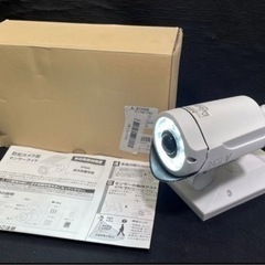 【1】A-ZONE 防犯カメラ型 センサーライト LEDライト ...