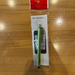 〈新品〉スマホ　タブレット　タッチペン　緑