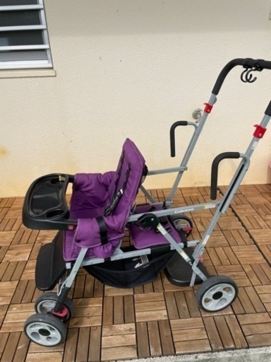子供用品 ベビー用品 2人乗りベビーカー、バギー　カトージ