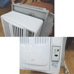 訳あり リモコン不調 2022年製 ルームエアコン ウインドエアコン KAW-1922 小泉成器  窓用エアコン 除湿 冷風 涼風 札幌市 清田区 平岡 