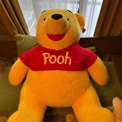 でかいpooh さん！縦横110センチメートルです🐻