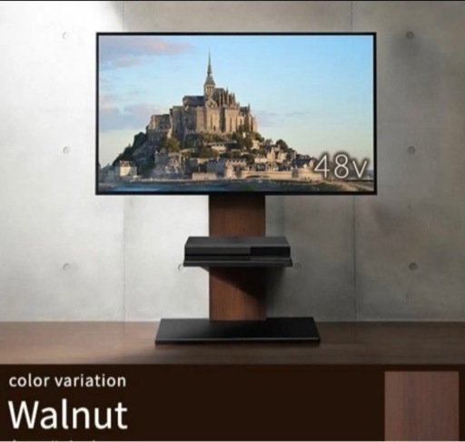 テレビ台 WALL 壁寄せテレビスタンド V2 ロータイプ 32〜60v対応