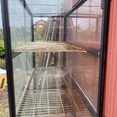 総ガラス アルミ枠 温室 
