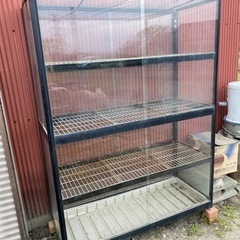 総ガラス アルミ枠 温室 
