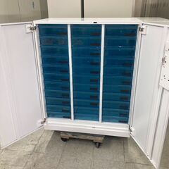 コクヨ A トレーキャビネット エディア EDIA 扉付 鍵付 深型3列11段 コクヨ A トレーキャビネット エディア EDIA 扉付 鍵付 深型3列11段