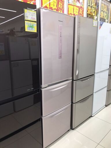 Panasonic/パナソニック/365L冷蔵庫/2015年製/NR-C37DML-P/エコナビで省エネ/No.1130