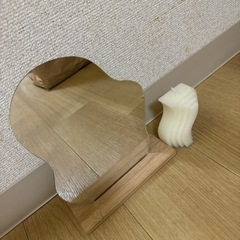 鏡　キャンドル