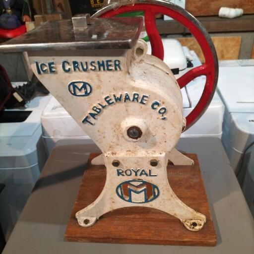 昭和レトロ　TABLE WARE ICE CRUSHER アイスクラッシャー
