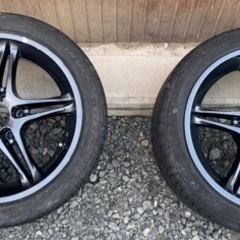 AVS MODEL5 17インチ2本セット 215/45R17 転がし用 車検用 ドリケツ用