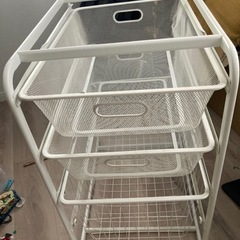 家具 収納家具 IKEAスチールラック　引き出し