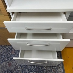 リサイクルサービス八光】幅100㎝ ニトリ キッチンボード(コパン 100KB WH)