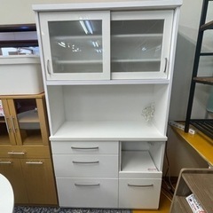 リサイクルサービス八光】幅100㎝ ニトリ キッチンボード(コパン 100KB WH)