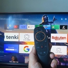 android box tvと50インチテレビ