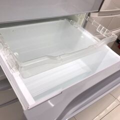 TOSHIBA/東芝/410L冷蔵庫/2017年製/GR-417G(S)/時短調理に便利/No