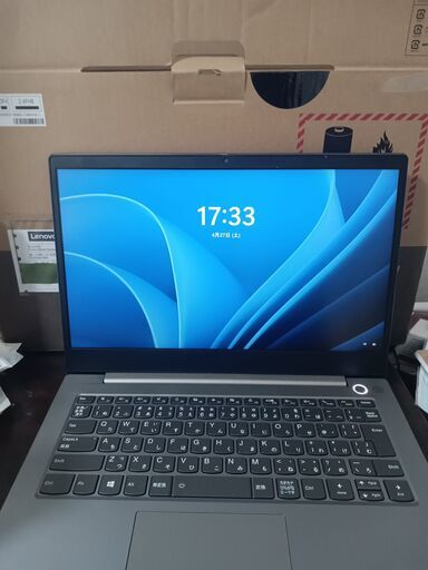 綺麗　訳アリ　Lenovo 高年式モデル高性能10世代i3 　軽量薄型スリムモデル　ベゼルレスフルHD液晶 TypeCUSB 　Wifi対応　箱付属　カメラ内蔵