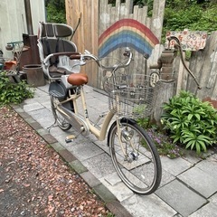 【4315】子供乗せ　ブリヂストン　アンジュリーノ　22インチ　17,100円（防犯・税込）