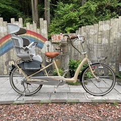 【4315】子供乗せ　ブリヂストン　アンジュリーノ　22インチ　17,100円（防犯・税込）