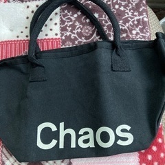 🌸新品未使用chaos カオス　トートバッグ　ブラック　バスケッ...