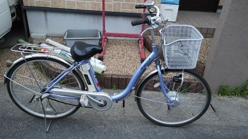 【訳あり】サンヨー 電動自転車 充電器付