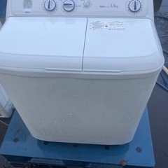17年製　2槽式洗濯機　5.5kg