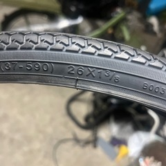 自転車のタイヤ・チューブ・リムバンド新品未使用品