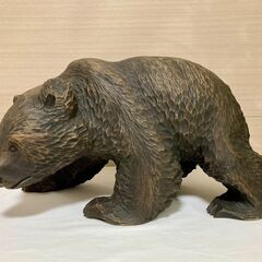 木彫り　クマ　熊　北海道