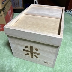 家具 木製米びつ
