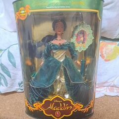 ディズニー　未開封　アラジン&ジャスミン　マテル社　人形