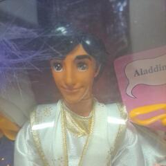 ディズニー　未開封　アラジン&ジャスミン　マテル社　人形